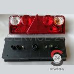 Фонарь задний левый ламповый EUROPOINT II AS256200507, 256200501