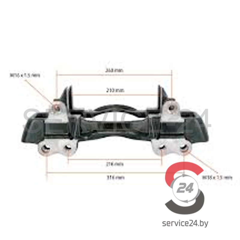 cp9083022 Скоба крепления суппорта Haldex Modul T (TTT20281) CP9083022 — изображение 1