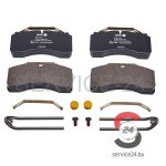Комплект тормозных колодок 22,5 WABCO (29162, 3057008400, S0572916200) STDB162