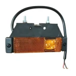 Фонарь бокового габарита прямоугольный желтый (M720306) BSG 08-802-013