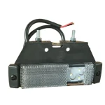 Фонарь бокового габарита прямоугольный белый LED (M720309) BSG 08-802-014