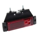 Фонарь бокового габарита прямоугольный красный LED (114841.303, M 720307) М 720117